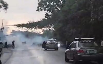 PNC despeja bloqueo en la ruta CA-2