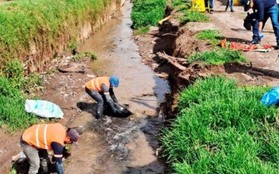 Jornada de limpieza en río Xequijel