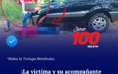 Adulto mayor muere en emboscada en Retalhuleu