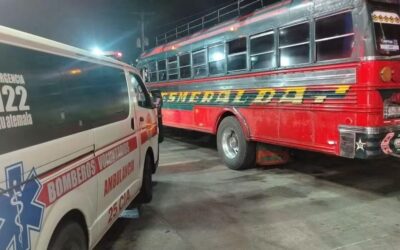 Ataque armado en bus de transportes Esmeralda deja dos personas fallecidas y una herida
