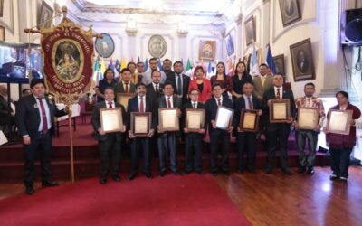 Reconocen a nueve agrupaciones por preservar las tradiciones de la Virgen del Rosario