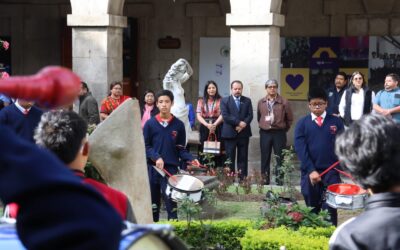 Donación fortalece banda del INEB-INVO en Quetzaltenango.
