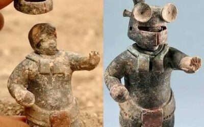 El misterio del casco desmontable: La enigmática figurilla maya descubierta en El Perú-Waka’.