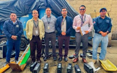 Salud de Quetzaltenango destruye bienes en desuso de Almolonga y Concepción Chiquirichapa.