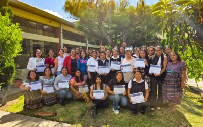 Personal de enfermería de Quetzaltenango se certifica en tamizaje de cáncer cérvico-uterino.