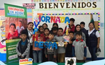 Realizan jornada de desparasitación y vacunación en escuelas de San Martín Sacatepéquez