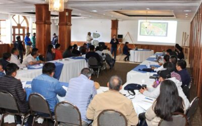 Desarrollan taller sobre conservación de suelos y manejo de agua