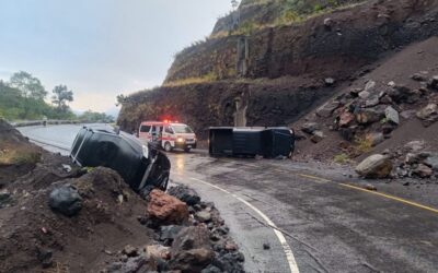 Accidente de tránsito en ruta Palín – Santa María de Jesús