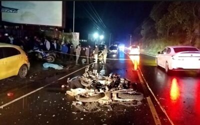 Dos fallecidos en hecho de tránsito en cercanías del puente Samalá, Cantel