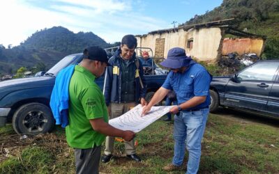 Aplican Diseño Hidrológico Keyline en parcelas de Chicuá, Quetzaltenango