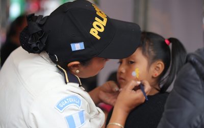División de Prevención del Delito de PNC sigue actividades en Quetzaltenango