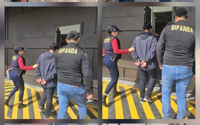 Terroristas del Barrio 18 capturados por extorsión