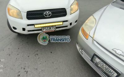 Accidente de tránsito en la zona 1 de Quetzaltenango