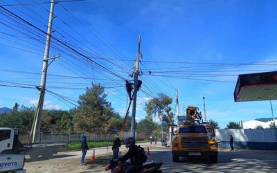 EEMQ restablece servicio en Quetzaltenango