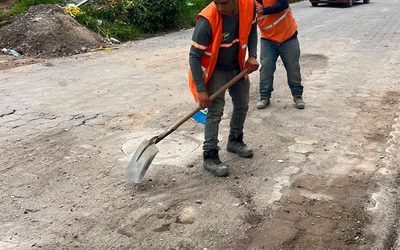 Mantenimiento correctivo de drenaje en zona 8 de Xela