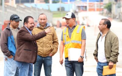 Avanza el proyecto de mejoramiento vial en la 36 avenida de la zona 8 de Quetzaltenango