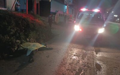 Persona fallece atropellada en Quetzaltenango