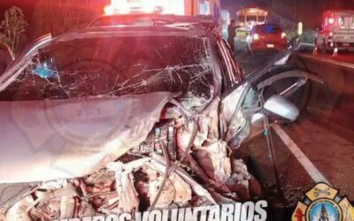 Accidente vehicular en el kilómetro 58.5 de la ruta Interamericana deja un fallecido y tres personas heridas
