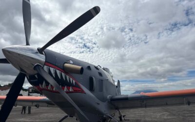 Fuerza Aérea Guatemalteca incorpora cuatro aeronaves para el combate de incendios y atención de emergencias