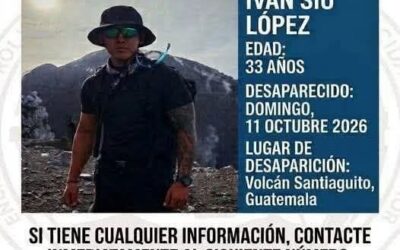 Rescatan a turista mexicano extraviado en el volcán Santiaguito; comuna advierte severas sanciones por violar prohibición