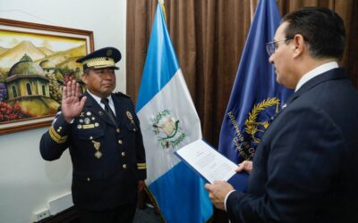 Erick Rolando Osoy López anuncia reestructuración en la PNC