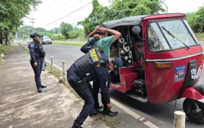 Agentes de PNC desarrollan operativo en Retalhuleu
