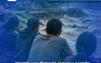 Conred recomienda evitar zonas afectadas por lluvias