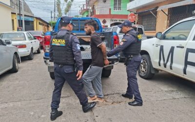 PNC captura a presunto pandillero alias «El Barbas» en Retalhuleu