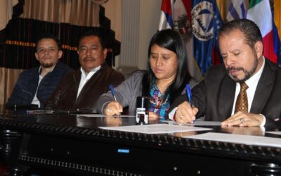 Firman convenio para construir cuatro pozos