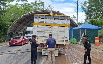 Operativo en Izabal para prevenir traslado de ilícitos