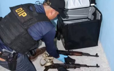 PNC localiza arsenal y droga en Ciudad Peronia