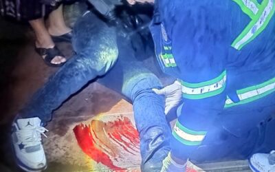 Motorista resulta tras caída en Salcajá