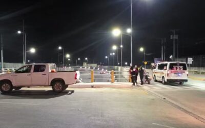 Accidente de tránsito en la zona 6 de Quetzaltenango