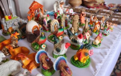Emprendedores quetzaltecos exhiben sus productos en Casa No’j