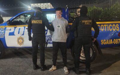 PNC reporta captura por posesión de marihuana en zona 3 de Xela