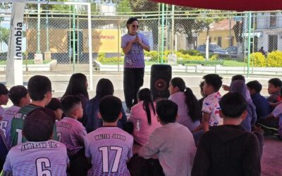 Inicia curso de vacaciones de fútbol en cancha El Calvario