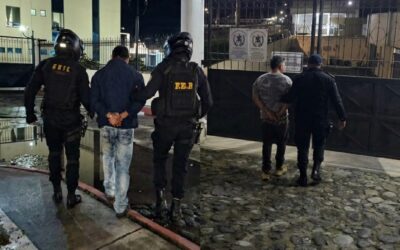 Cuatro capturados por portación ilegal de armas de fuego