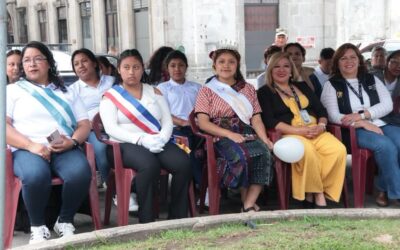 Realizan acto cívico por Día de la No Violencia y Revolución en Quetzaltenango