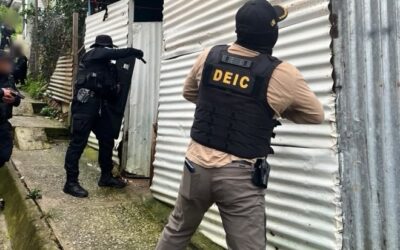 Deic realiza más de 30 allanamientos en zona 18